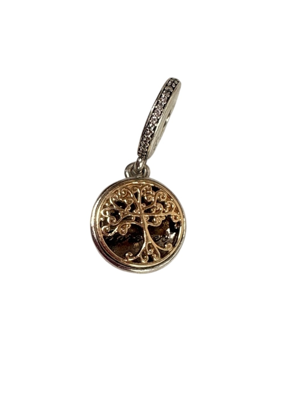 Pandora Two-Tone Tree of Life Pendant Charm